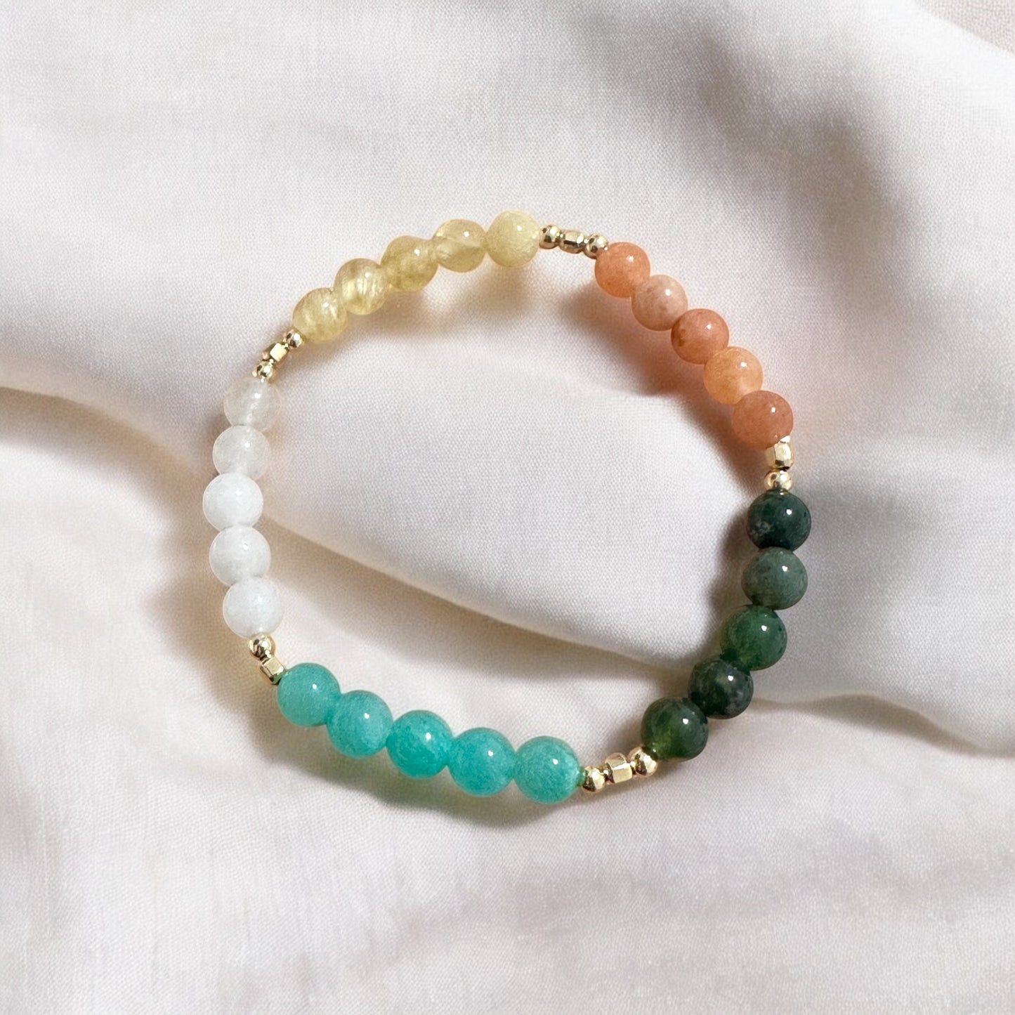 Wheel of Balance Bracelet (5 Elements Blessings) Pre-Coded & Attuned
