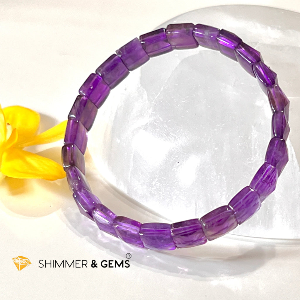 Amethyst Bangle (Aaa Grade)