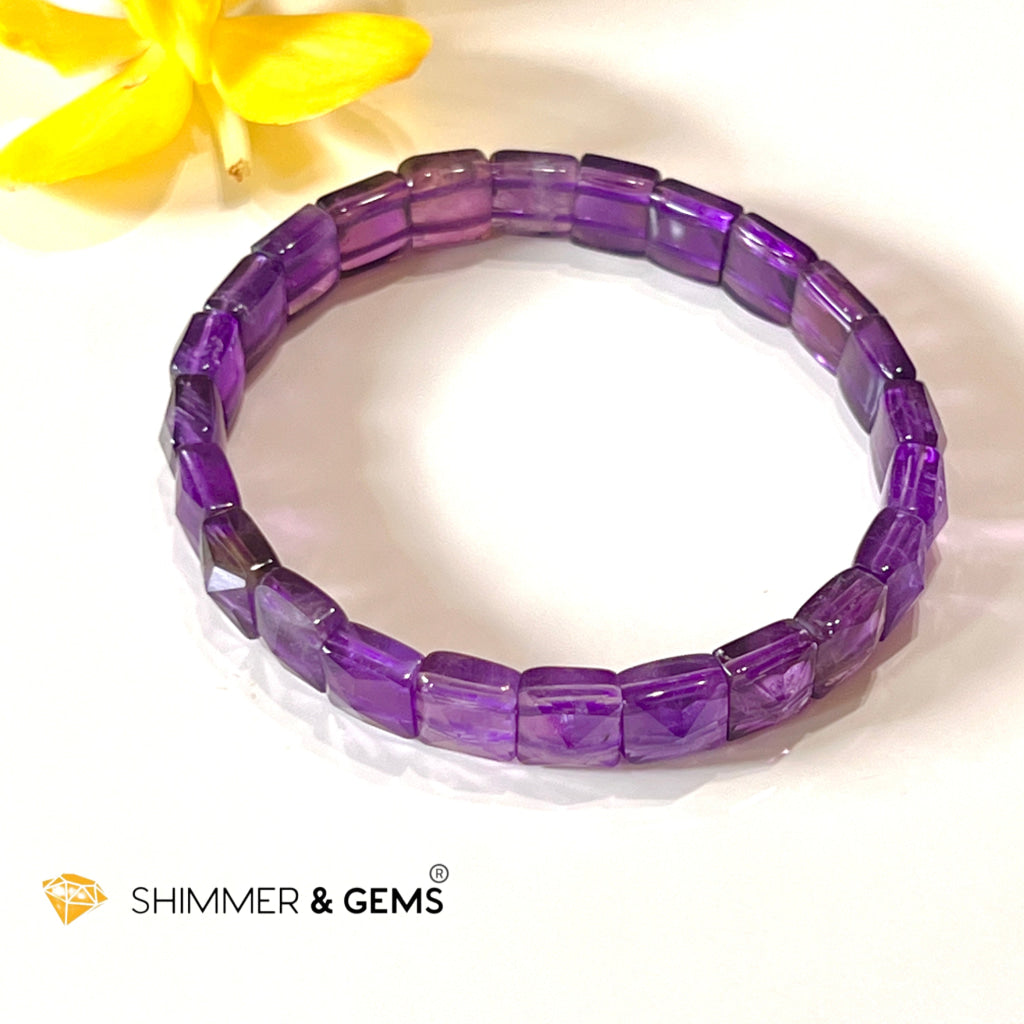 Amethyst Bangle (Aaa Grade)