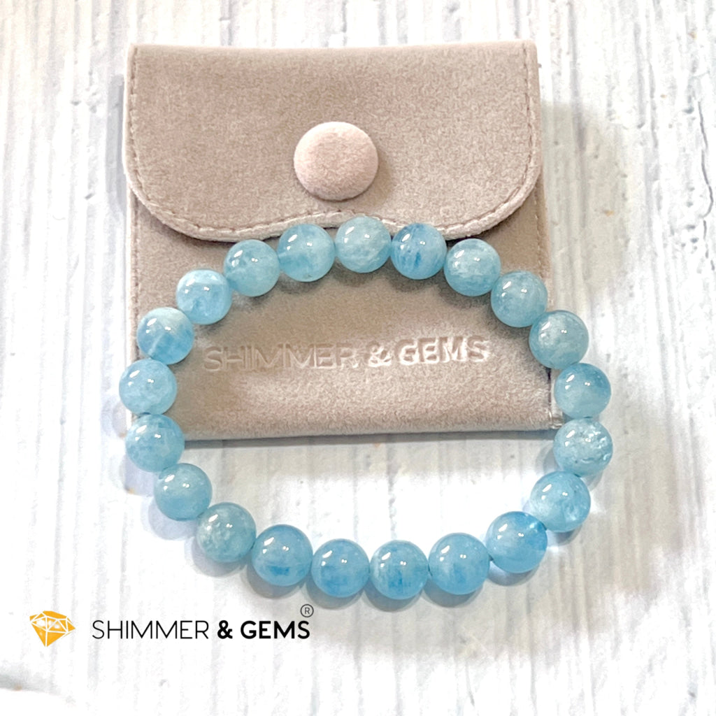 Aquamarine 9Mm Bracelets (Aa Grade)