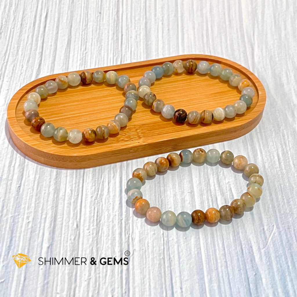 Blue Onyx 8Mm Bracelet