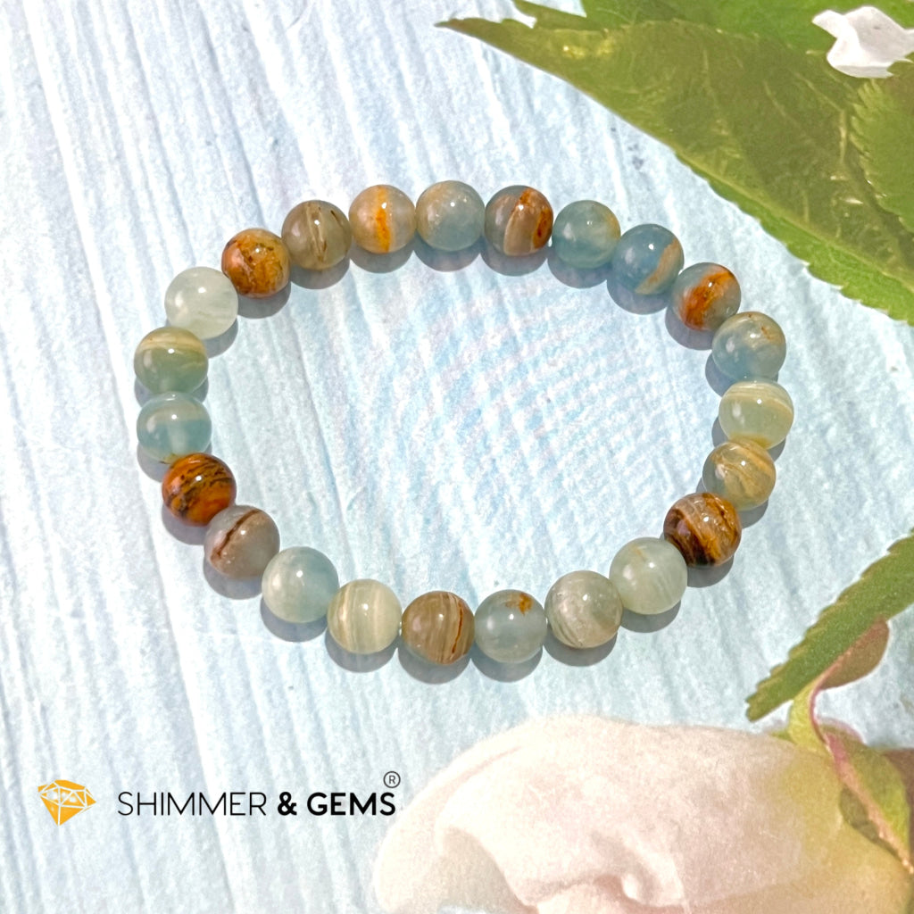 Blue Onyx 8Mm Bracelet