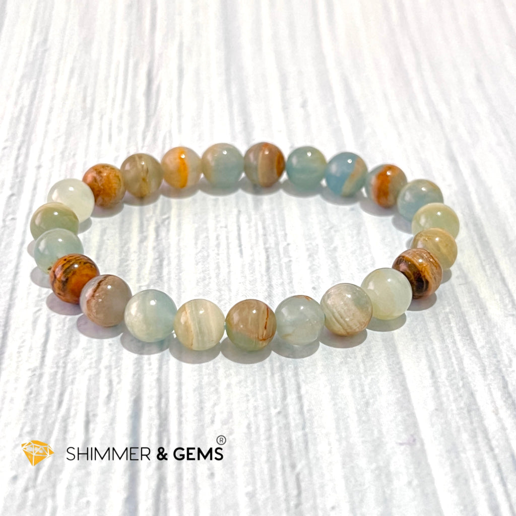 Blue Onyx 8Mm Bracelet