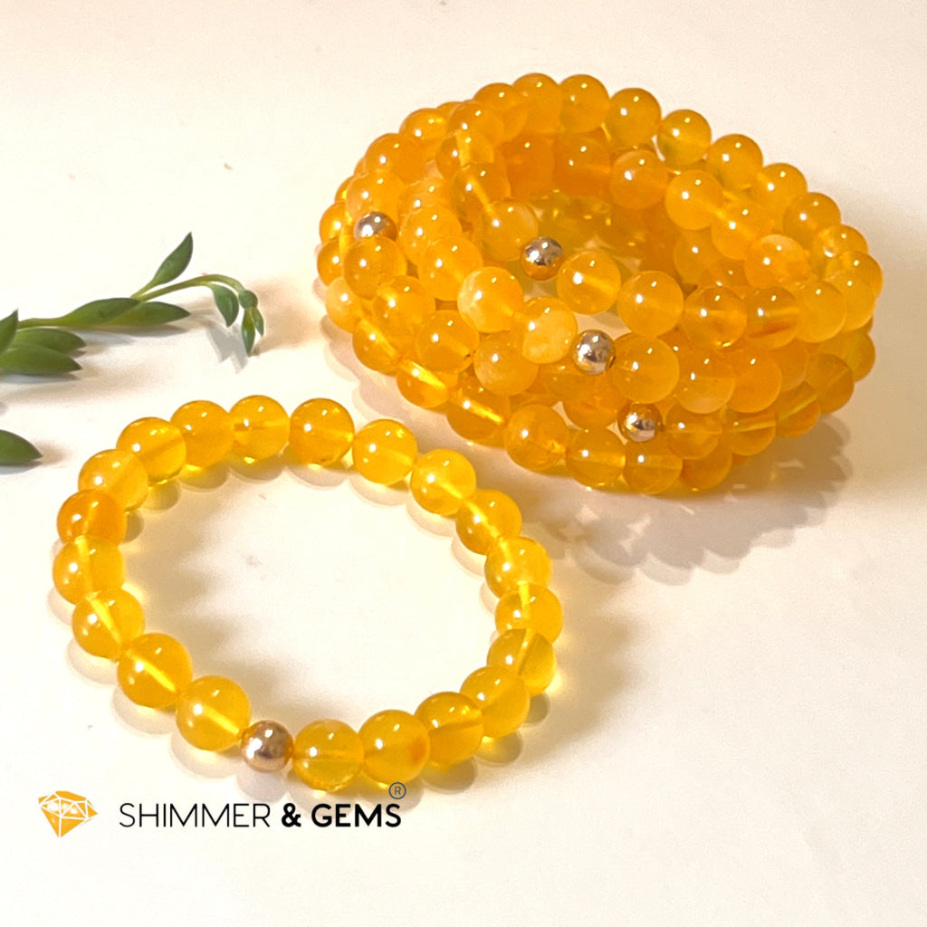 Butter Amber Beeswax Healing Bracelet Bracelets