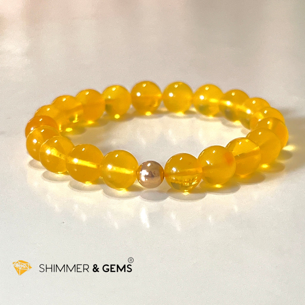 Butter Amber Beeswax Healing Bracelet Bracelets