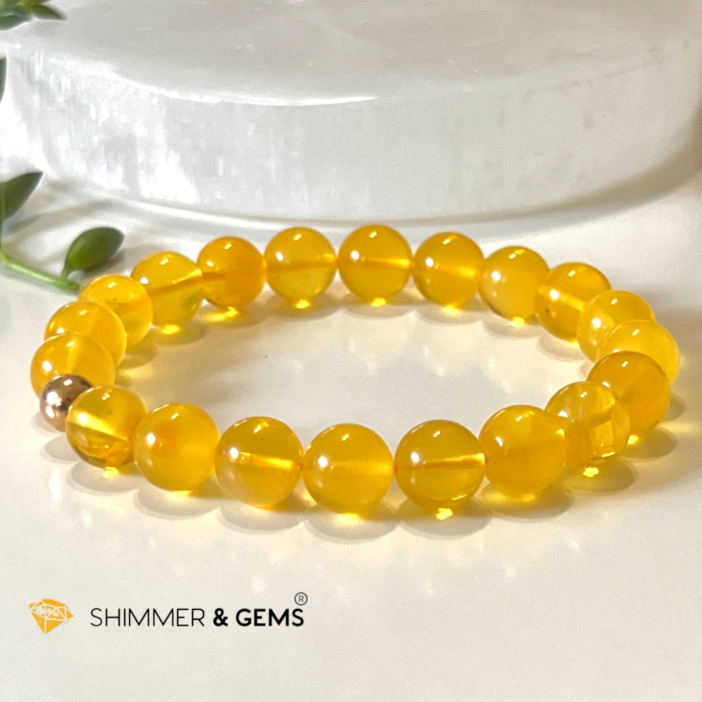 Butter Amber Beeswax Healing Bracelet Bracelets
