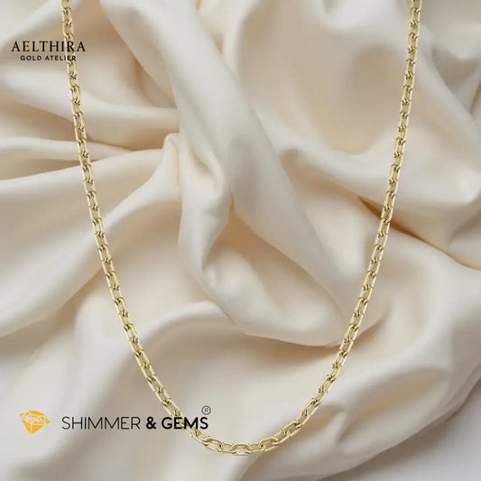 Cable Chain 14K Gold Filled Necklace (18”) 18” Necklace