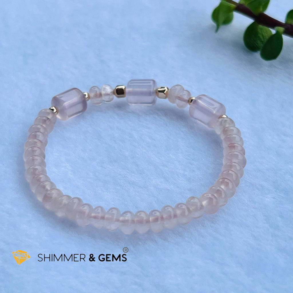 Elegance Rose Quartz Bracelet (Love & Harmony) Bracelets