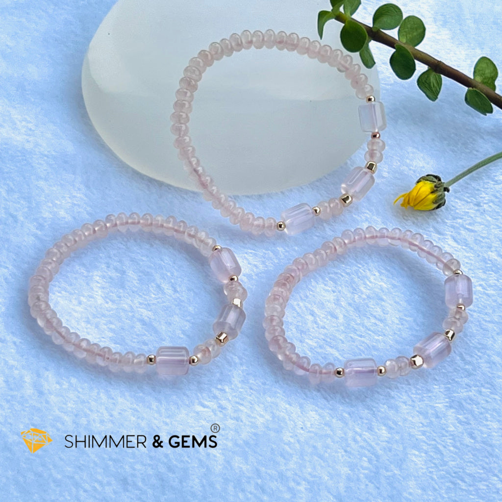Elegance Rose Quartz Bracelet (Love & Harmony) Bracelets
