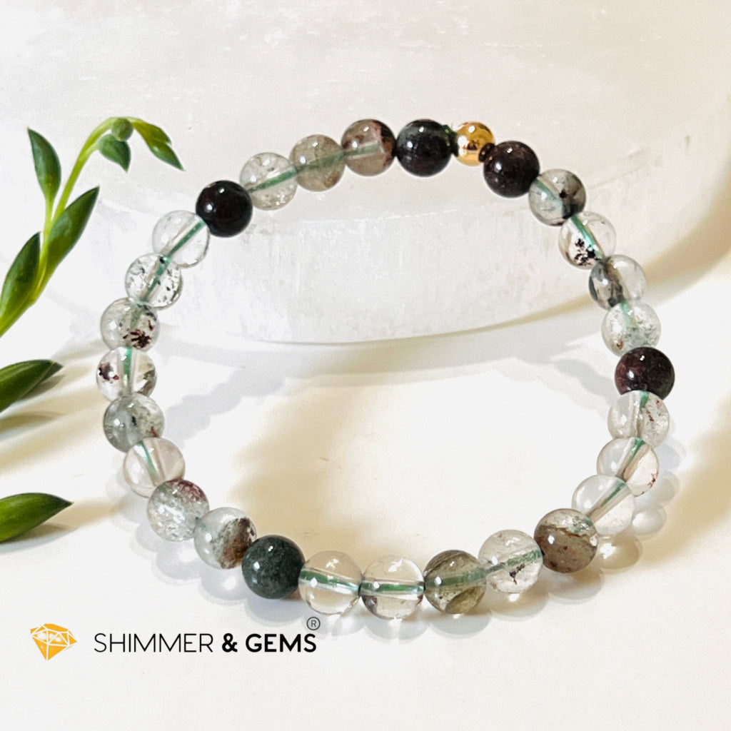 Green Phantom 6Mm Healing Bracelet ( Bracelets