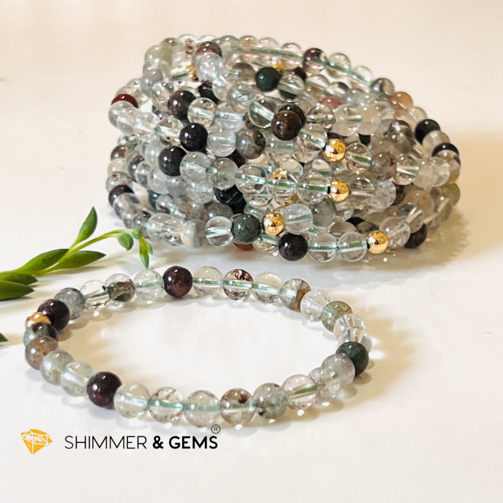 Green Phantom 6Mm Healing Bracelet ( Bracelets