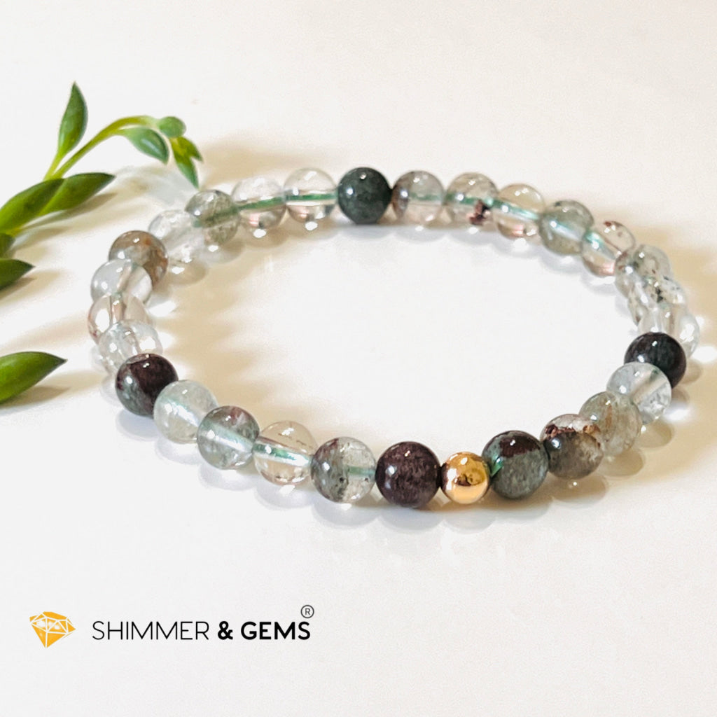 Green Phantom 6Mm Healing Bracelet ( Bracelets