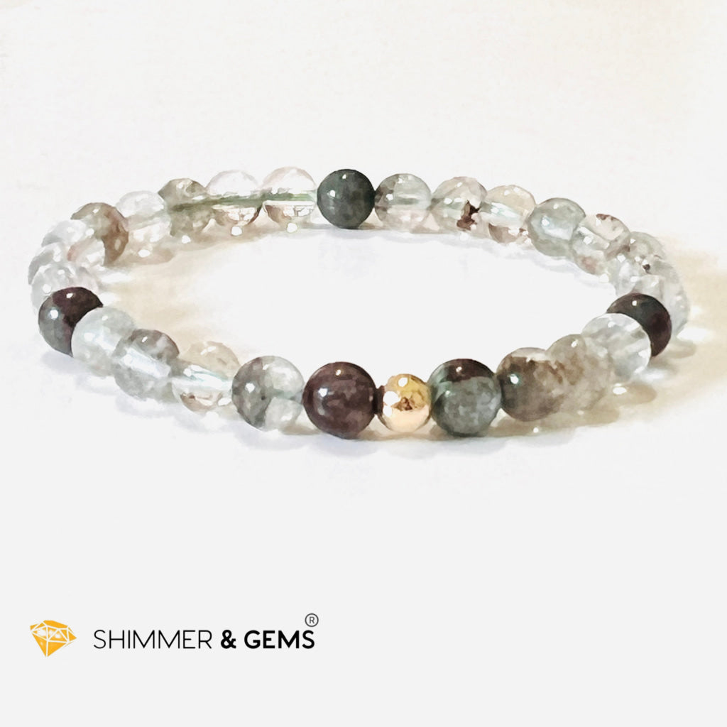 Green Phantom 6Mm Healing Bracelet ( Bracelets