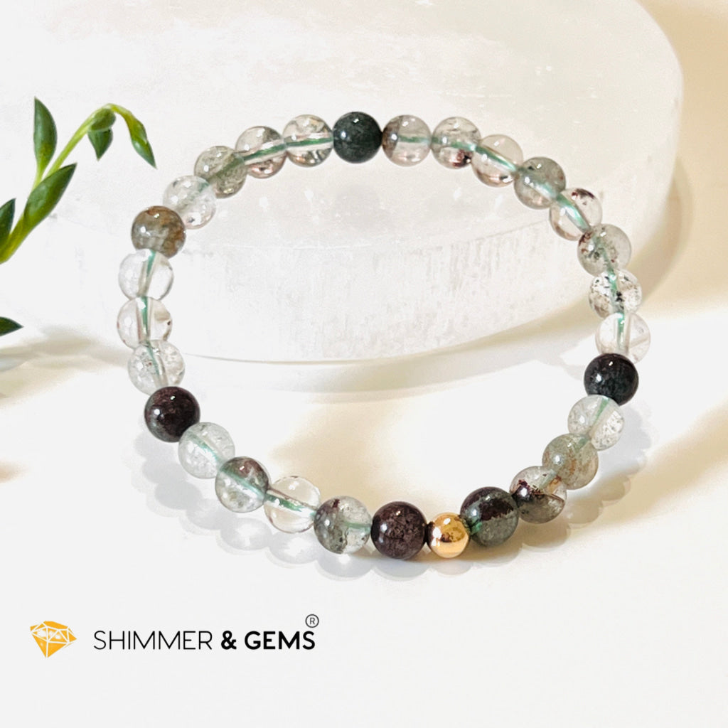 Green Phantom 6Mm Healing Bracelet ( Bracelets