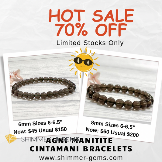 Hot Sale! 70% Agni Manitite Cintamani Bracelet