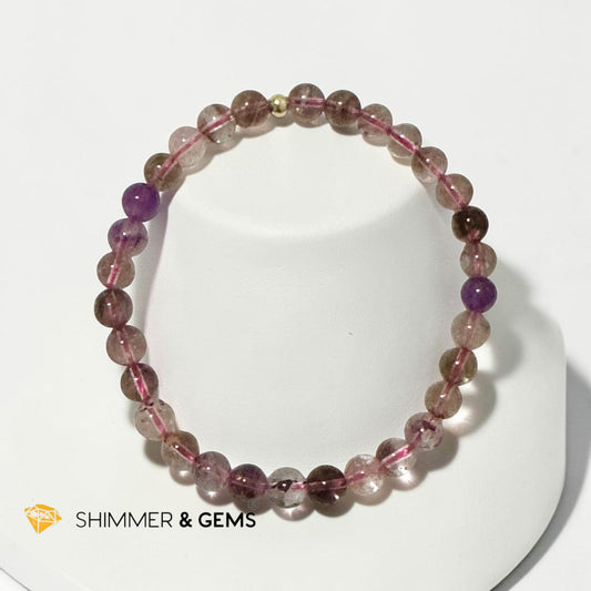 Premium Super 7 Bracelet 6mm (High-Vibration Power Stone)