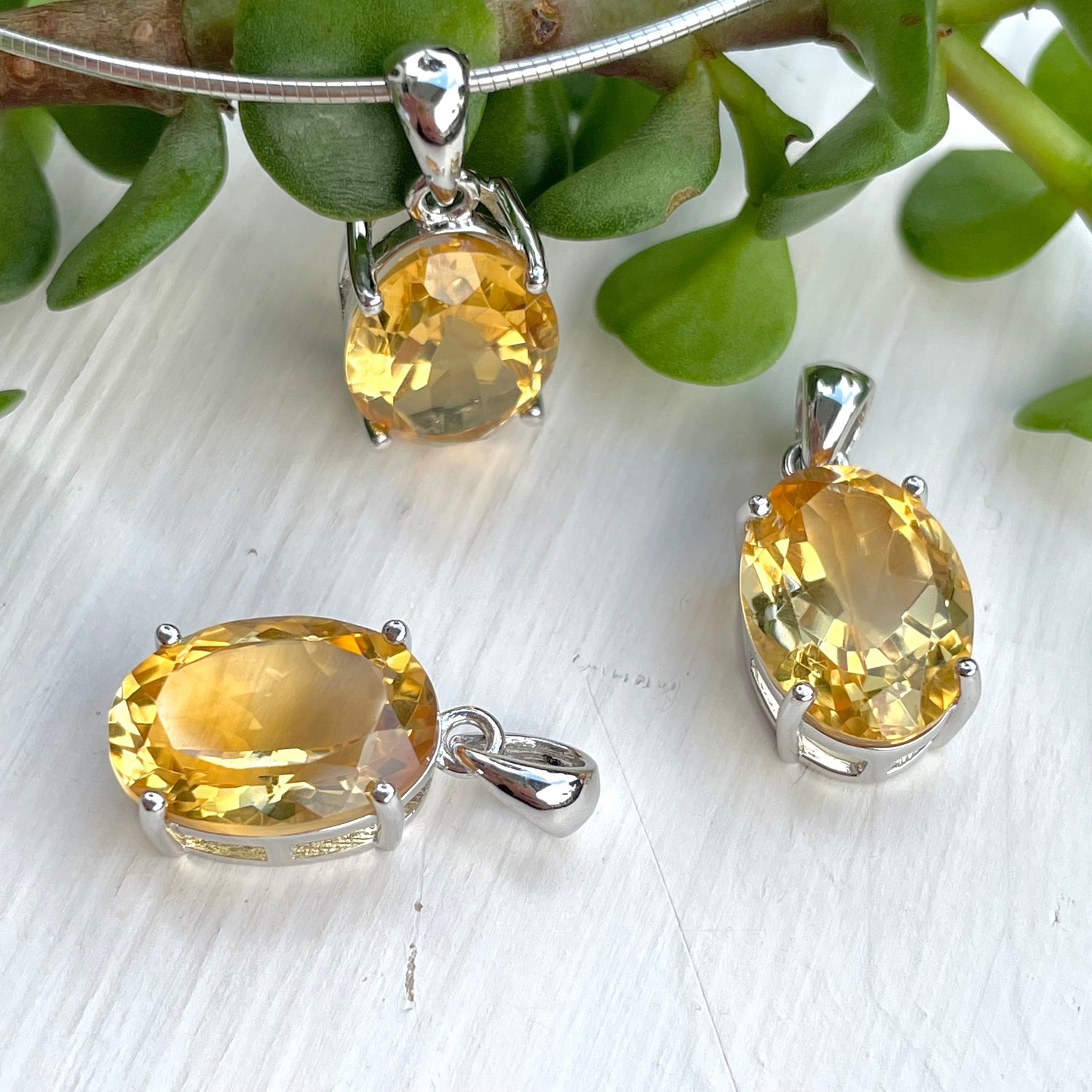 Oval Pendants
