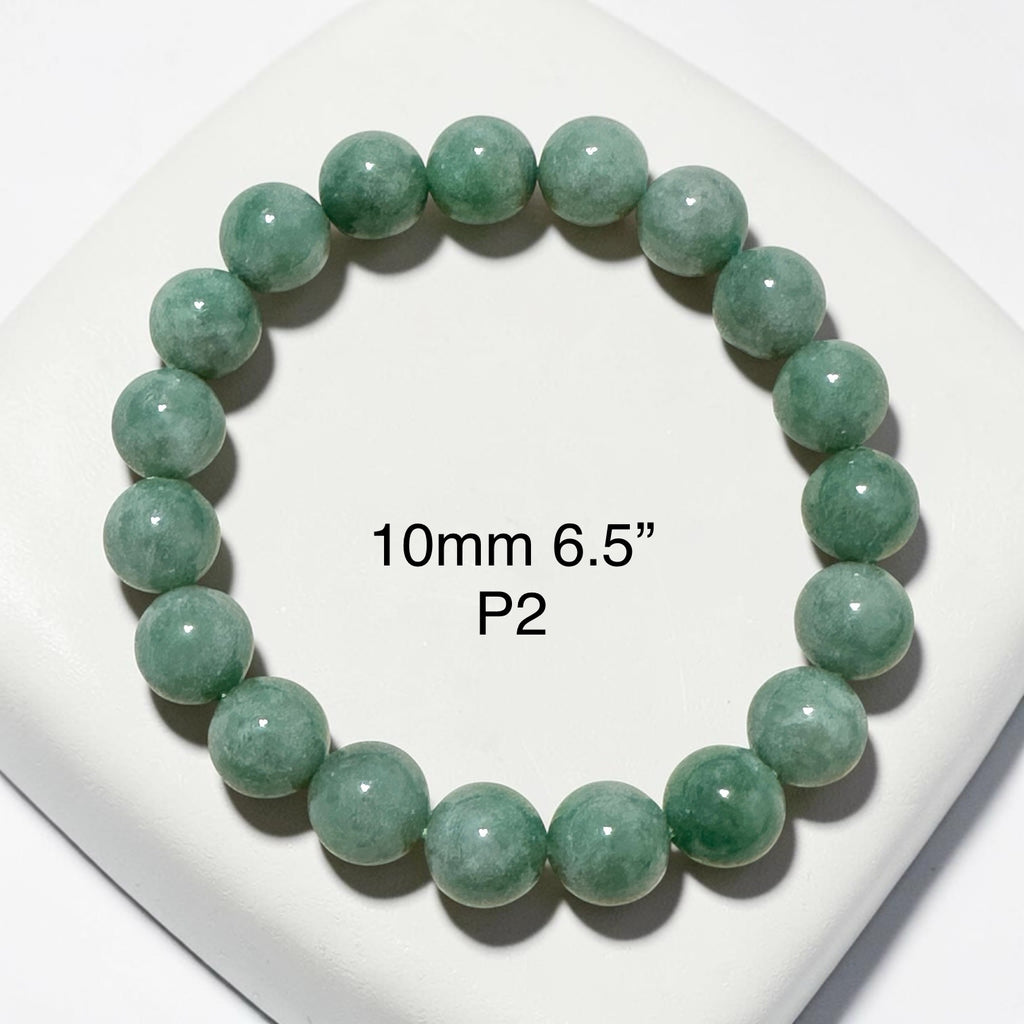 Burma Jadeite Type A Bracelet 10mm (Premium)