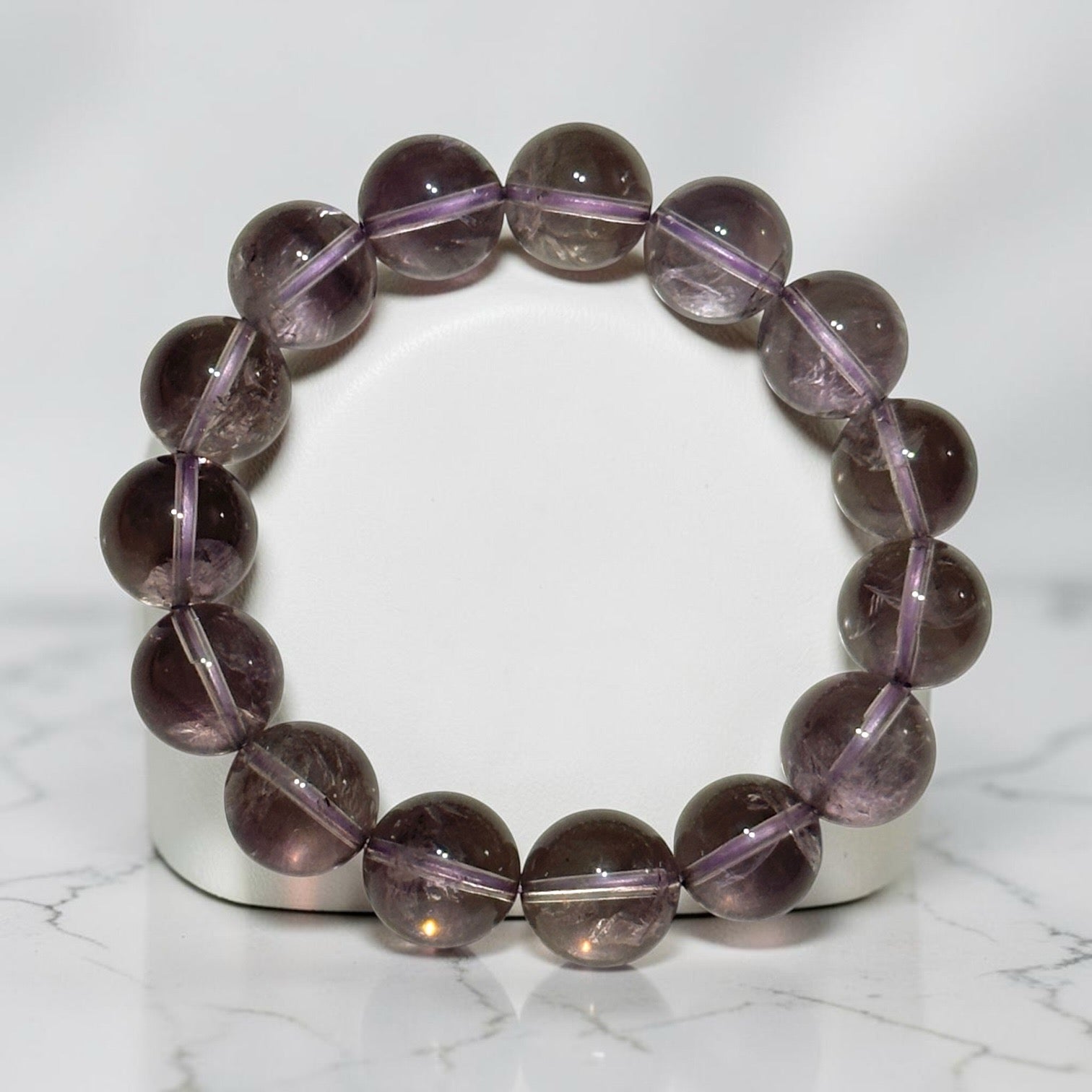 Premium Amethyst Bracelet 14–16mm