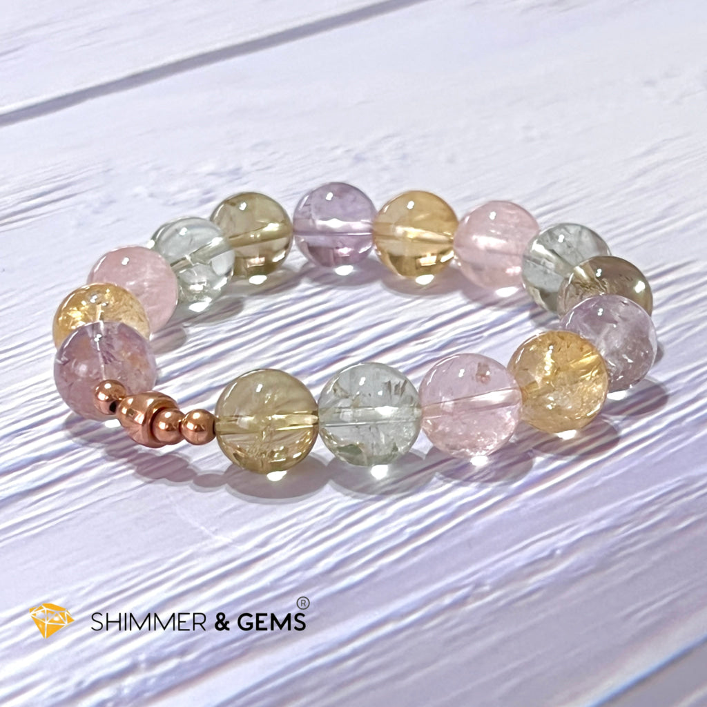 5 Fortune Treasures Bracelet With 14K Gold-Filled Beads