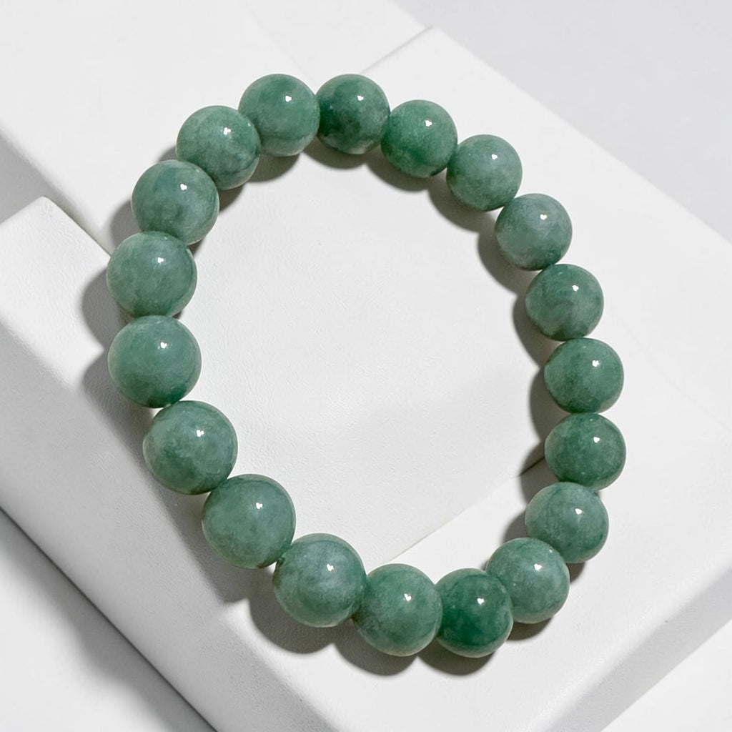 Burma Jadeite Type A Bracelet 12mm (Premium)