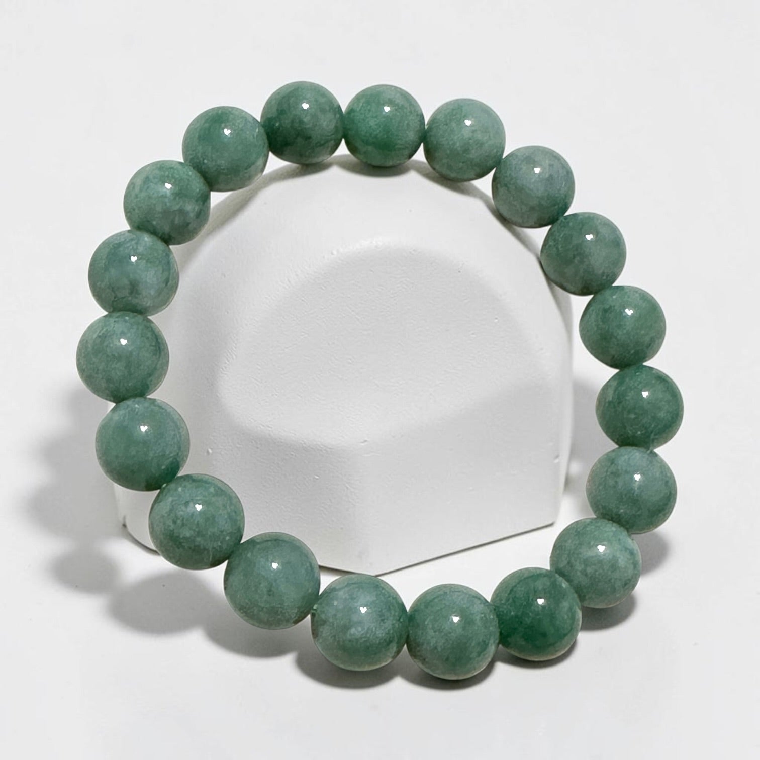 Burma Jadeite Type A Bracelet 12mm (Premium)