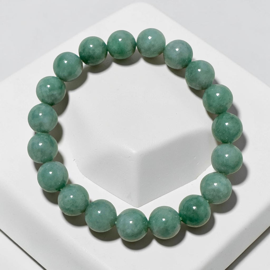 Burma Jadeite Type A Bracelet 12mm (Premium)