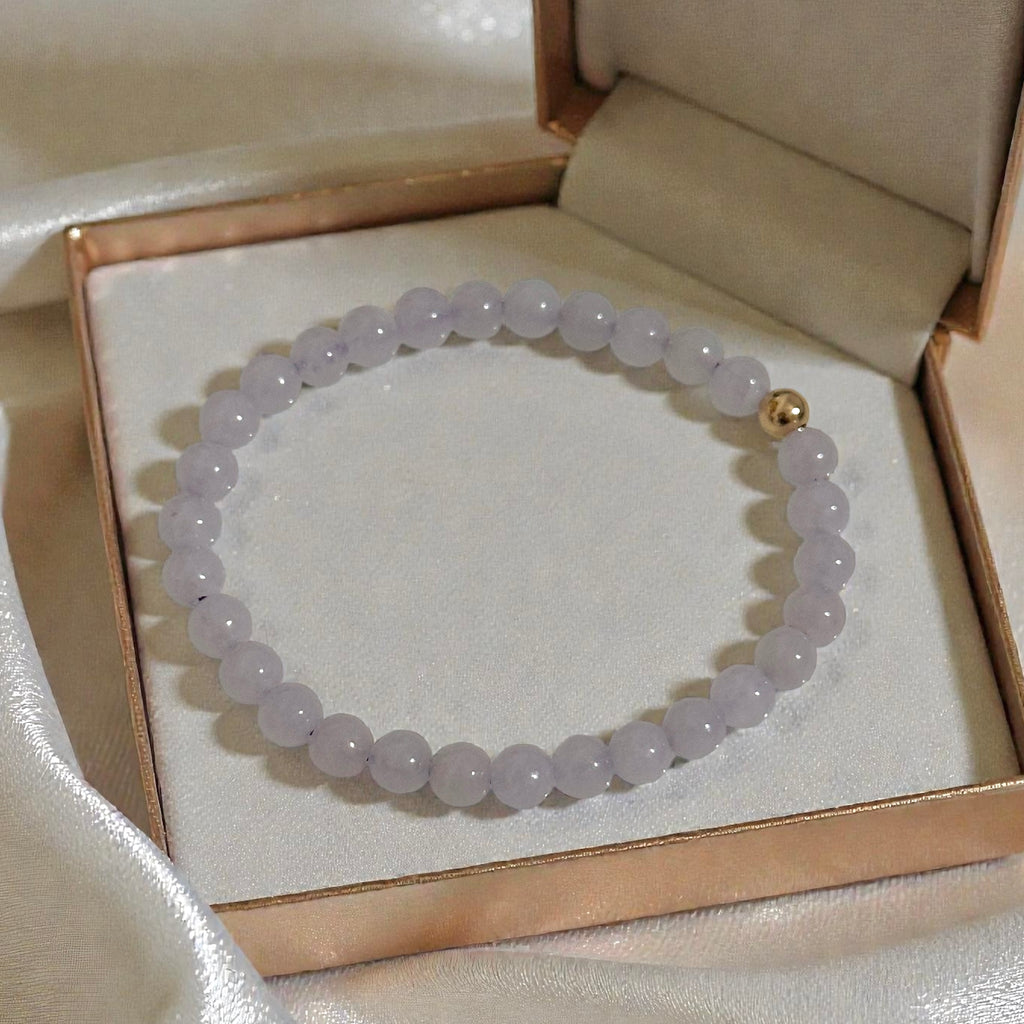 Lavender Jadeite (Myanmar) Type A 6mm Natural, Premium (Very Rare) 50% OFF