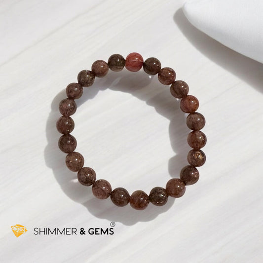 Black Gold Rutile Super 7 Bracelet (Multidimensional Grounding • Abundance Codes • Alchemical Mastery) Sacred Technology Collection