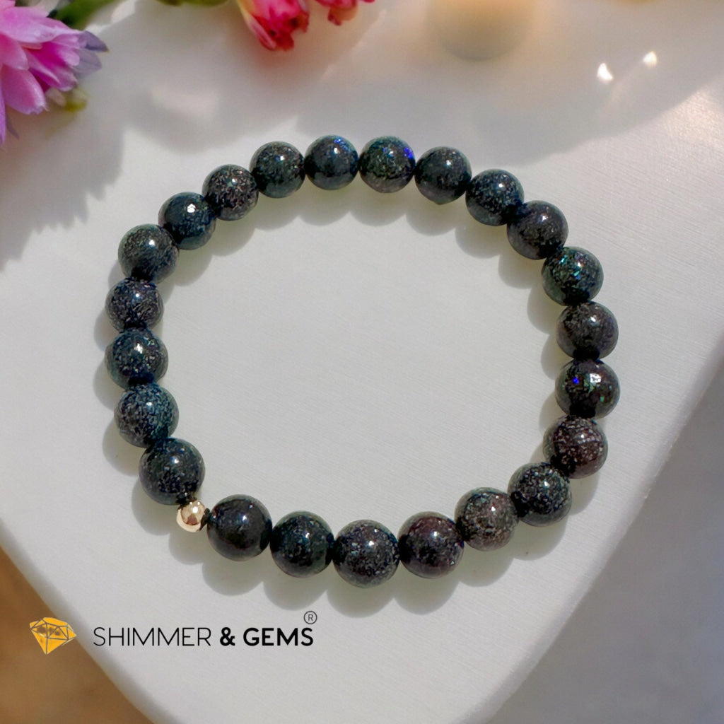 Black Opal 8mm Bracelet AAA (Australia)