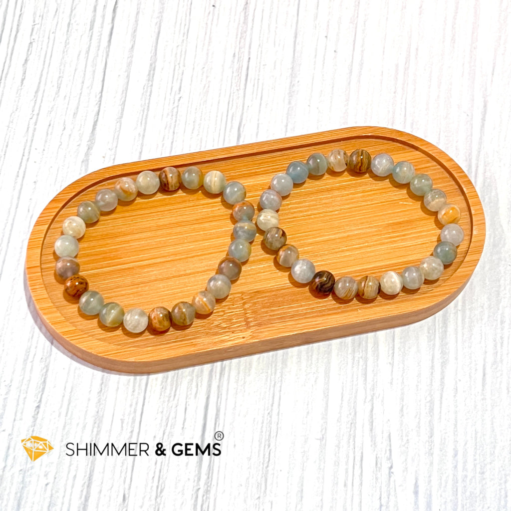 Blue Onyx 8Mm Bracelet