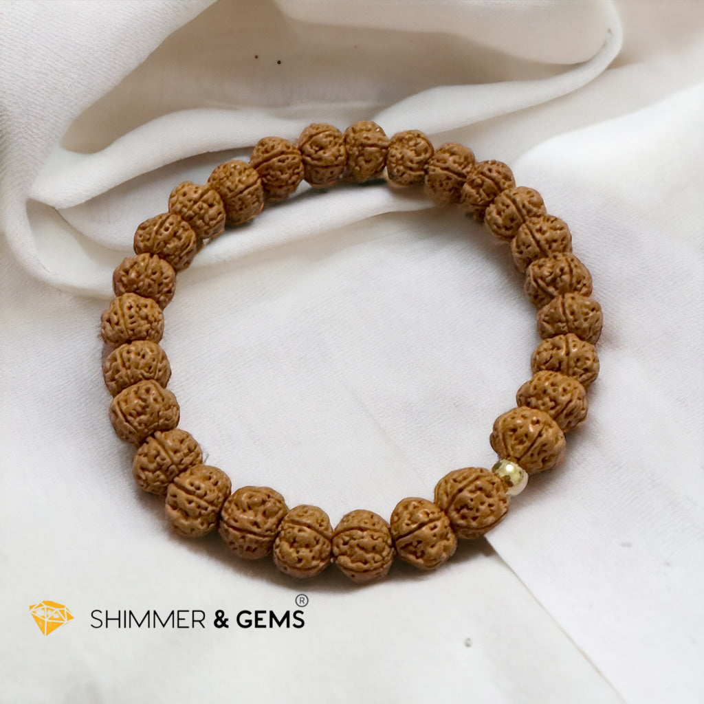 Bodhi Seeds Rudrashka Bracelet 8mm