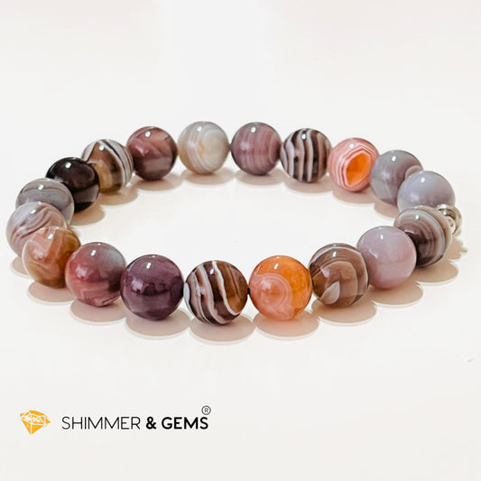 Fathers Day 50% Healing Bracelet: Bostwana Agate Bracelets