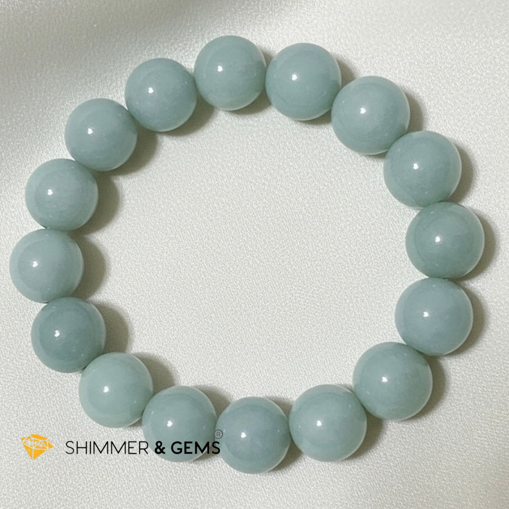 Burma Jadeite 13mm Premium Bracelet (Type A)