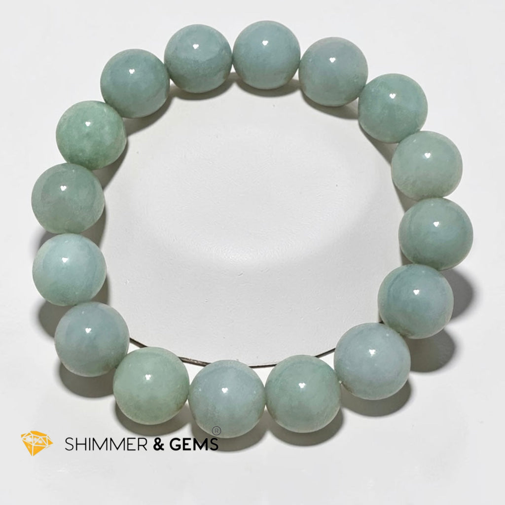Burma Jadeite 13mm Premium Bracelet (Type A)