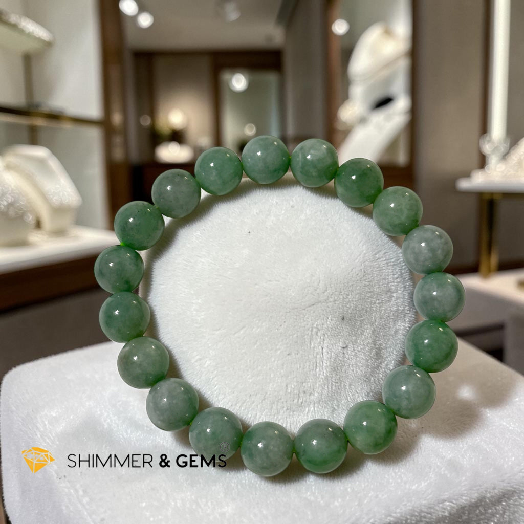 Burma Jadeite Type A Bracelet 10mm (Premium)