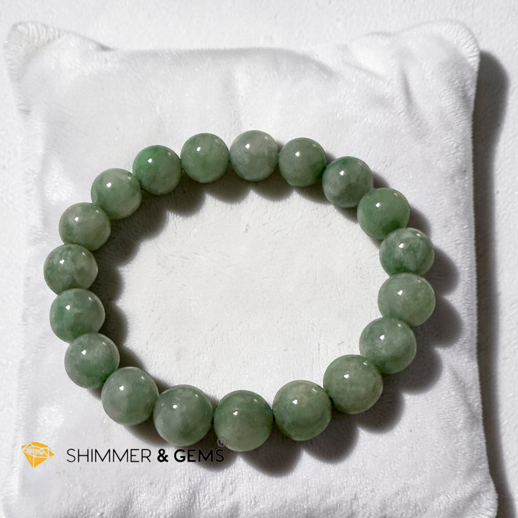 Burma Jadeite Type A Bracelet 10mm (Premium)