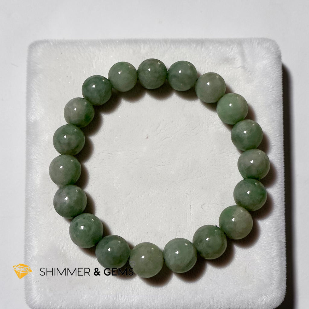 Burma Jadeite Type A Bracelet 10mm (Premium)