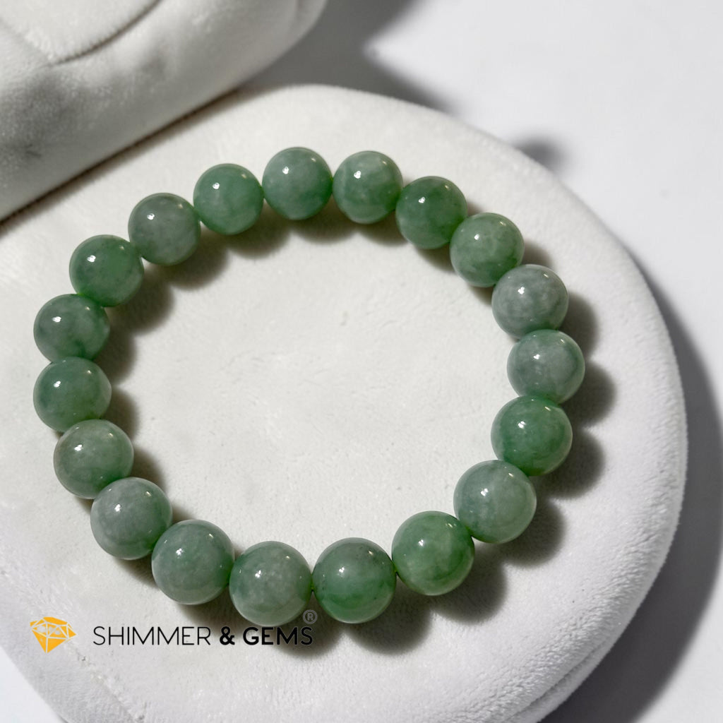 Burma Jadeite Type A Bracelet 10mm (Premium)