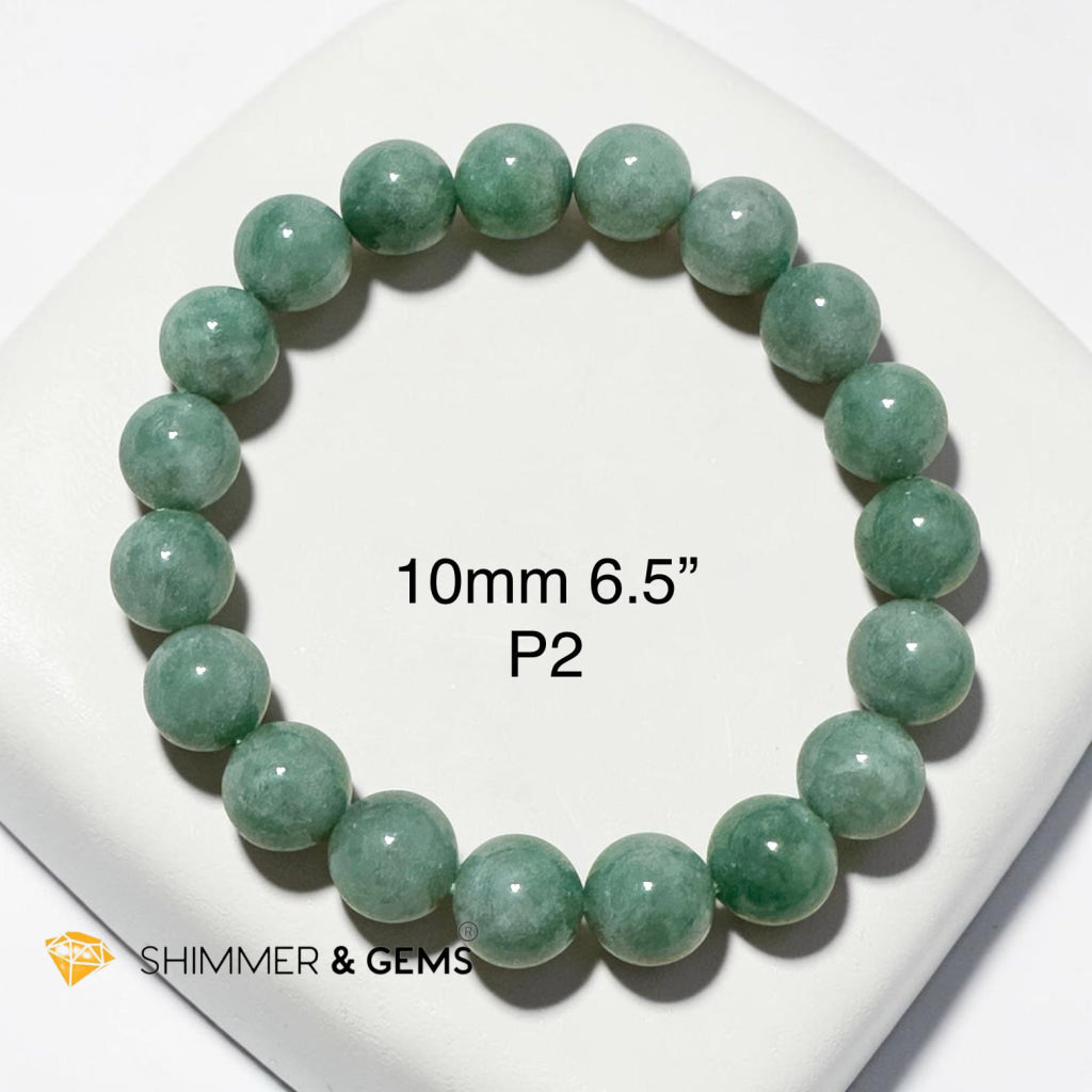 Burma Jadeite Type A Bracelet 10mm (Premium)