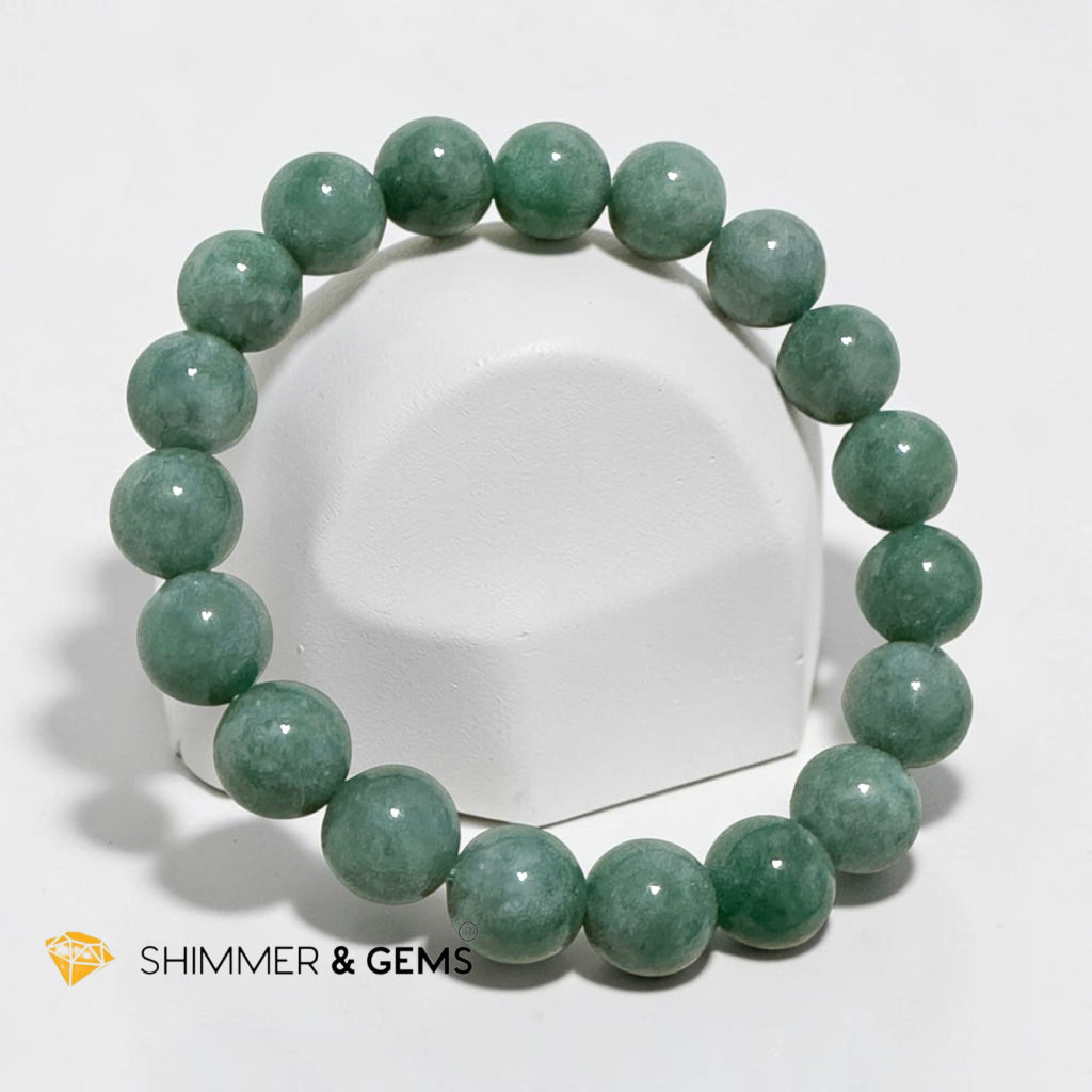 Burma Jadeite Type A Bracelet 12mm (Premium)
