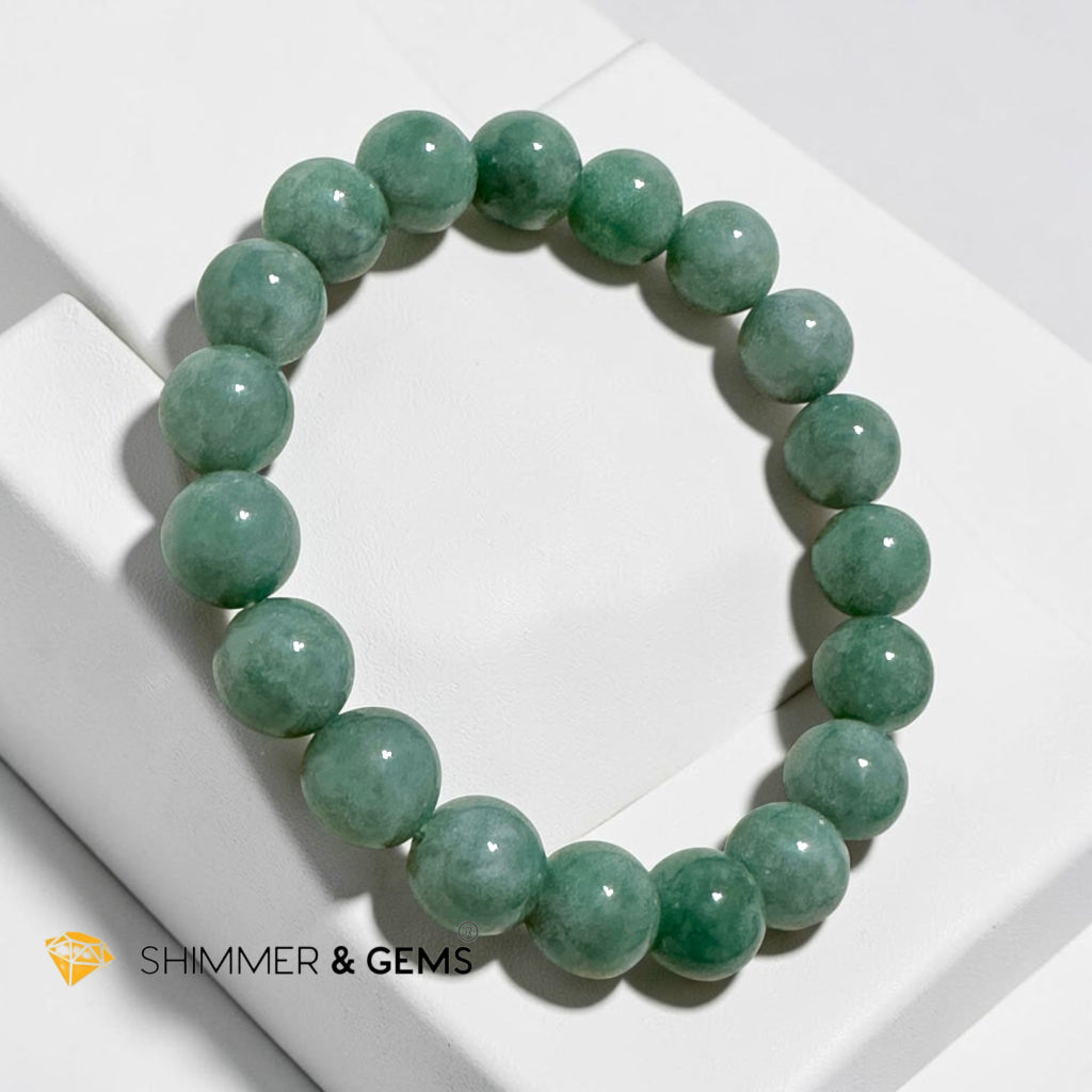 Burma Jadeite Type A Bracelet 12mm (Premium)