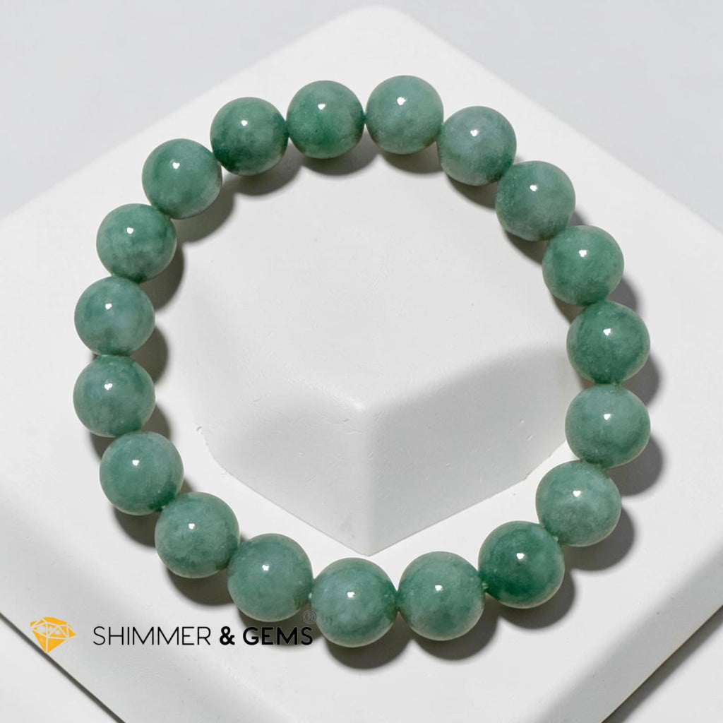 Burma Jadeite Type A Bracelet 12mm (Premium)