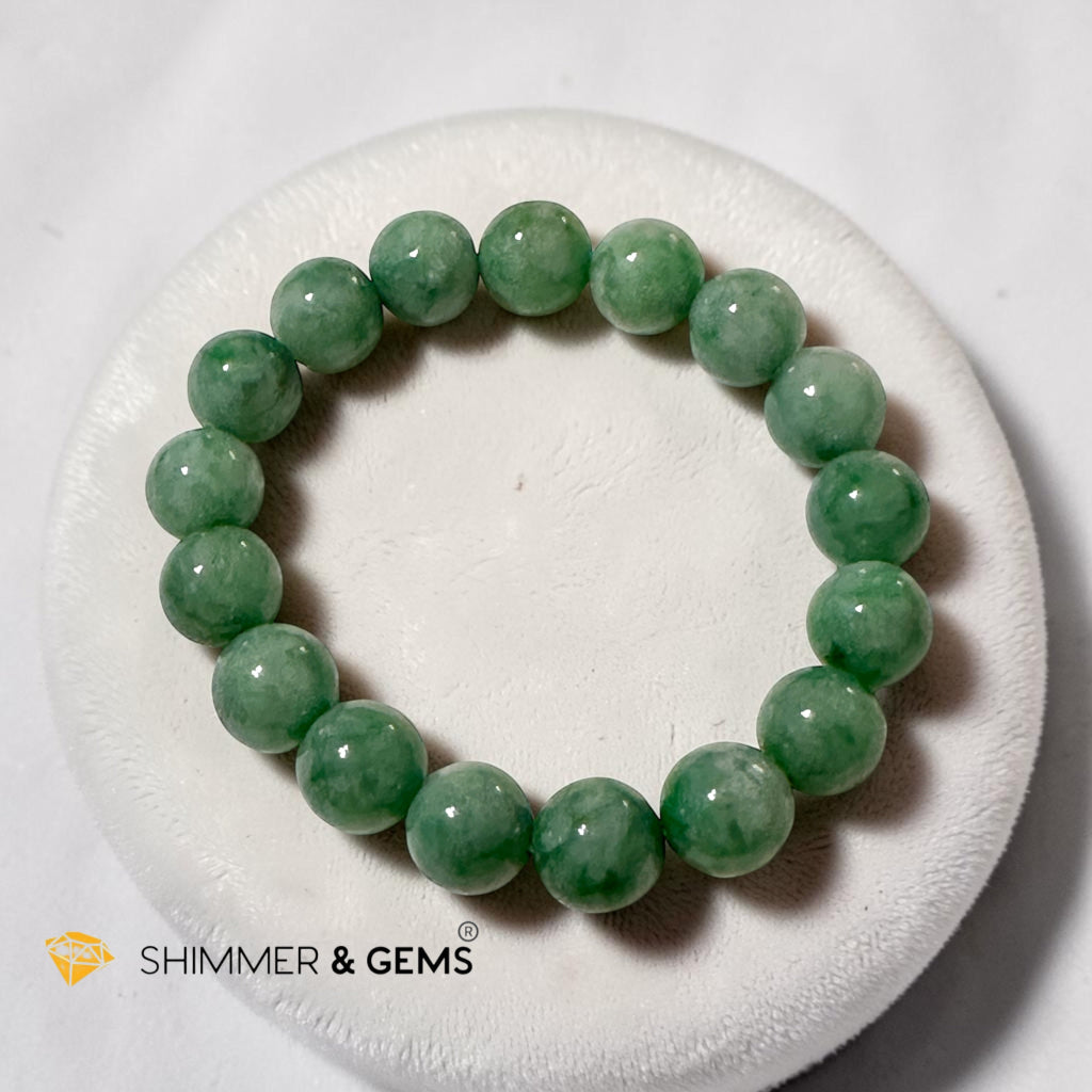 Burma Jadeite Type A Bracelet 12mm (Premium) AAAA