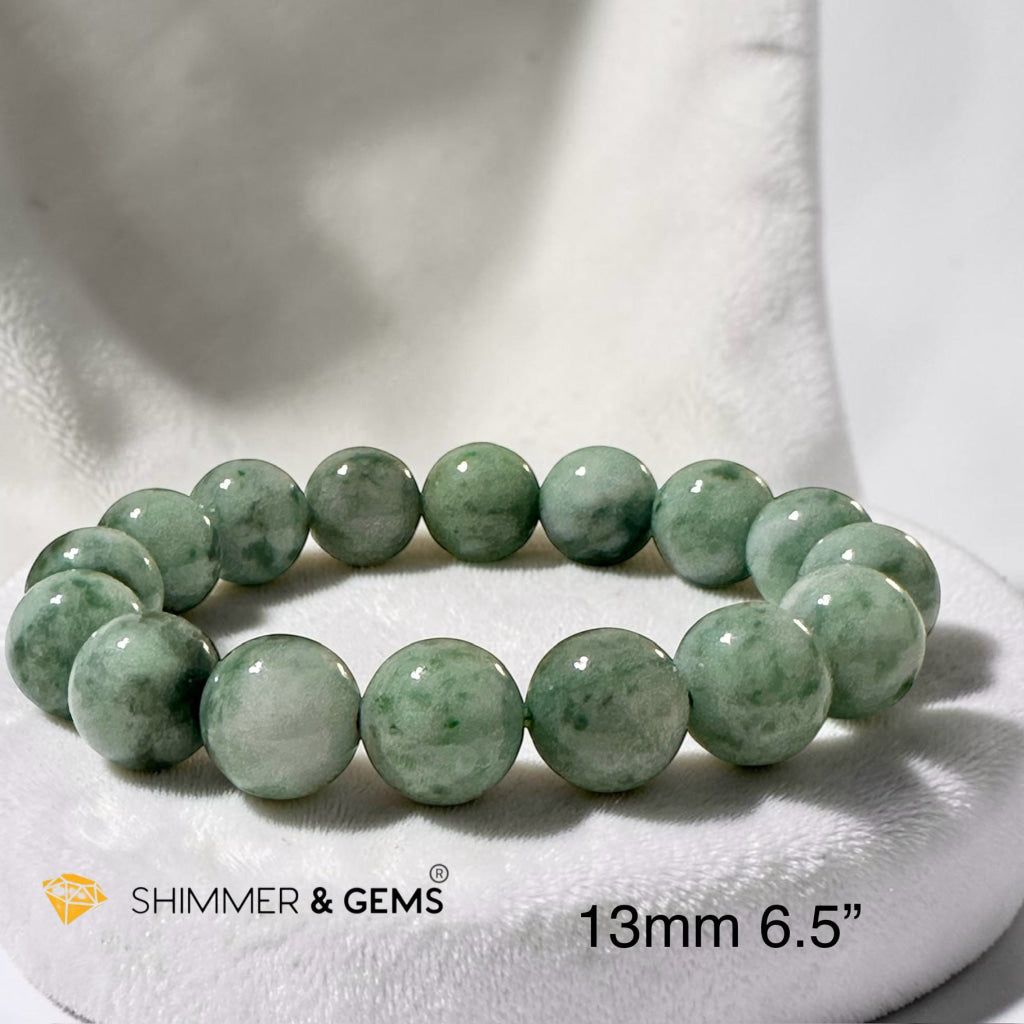 Burma Jadeite Type A Bracelet 13mm (Premium)