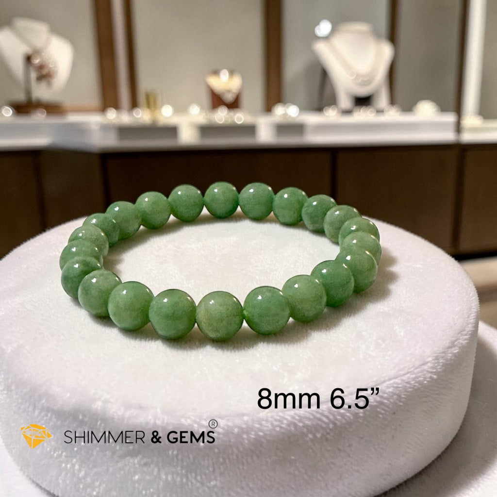 Burma Jadeite Type A Bracelet 8mm (Premium)