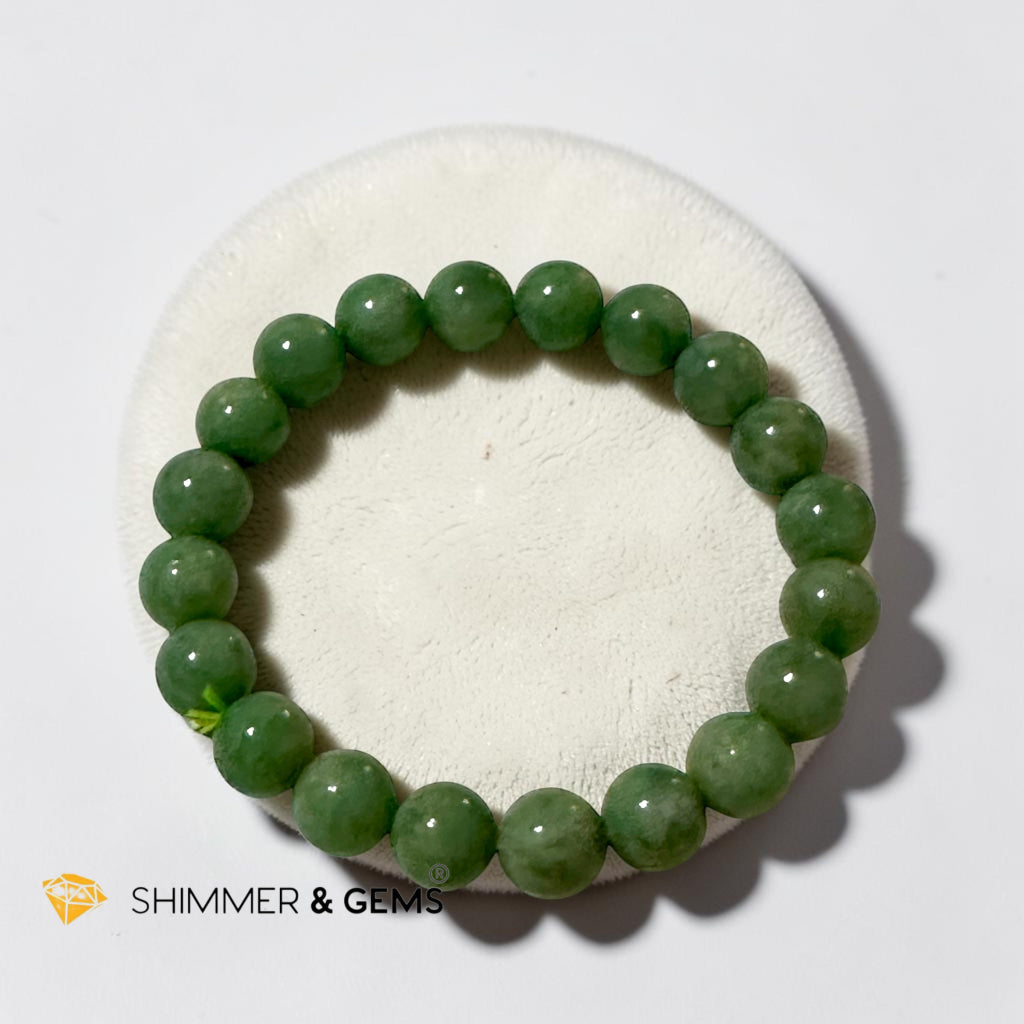 Burma Jadeite Type A Bracelet 9mm (Premium)