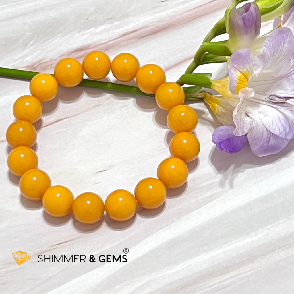 Butter Amber 10Mm Bracelet (Aaaa) 6.5 Bracelets