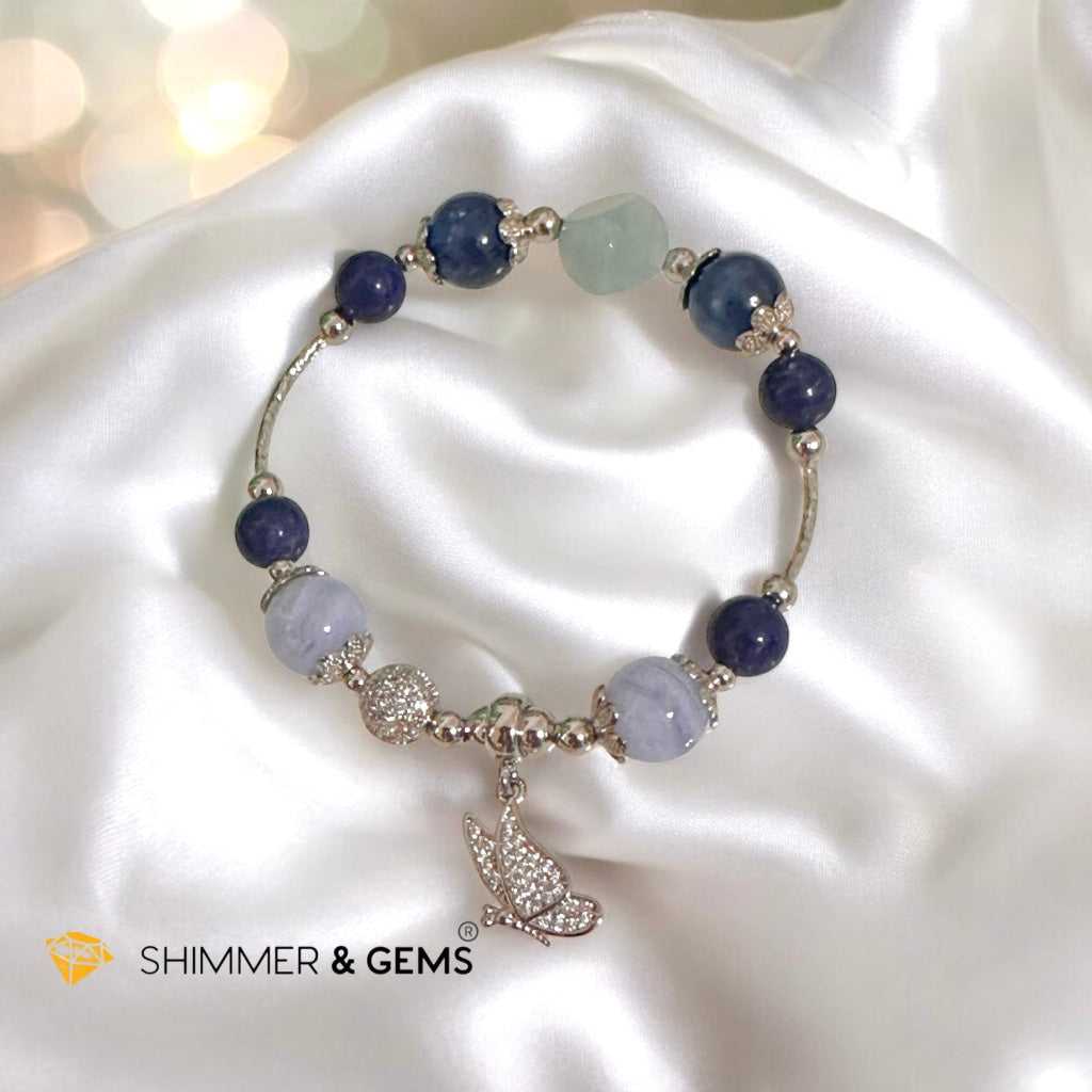 Celestial Azure Bracelet (Crystalline Tone Series)