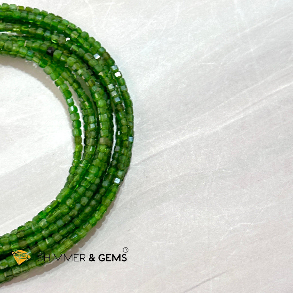 Diopside Crystal Necklace